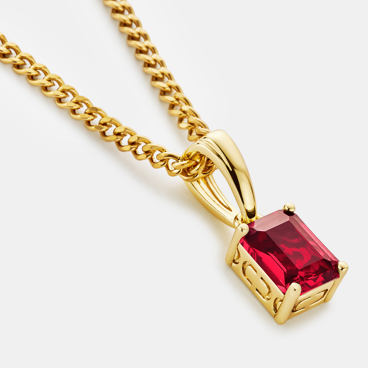 Colgante de Piedra Rubí (Oro)
