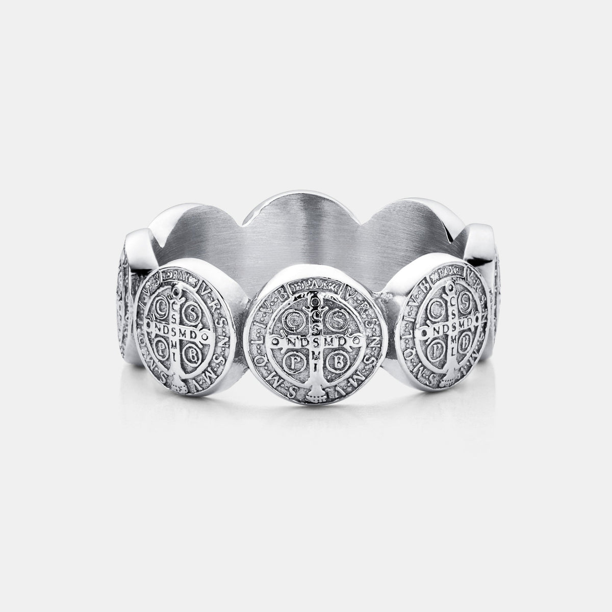 Anillo Banda San Benito (Plata)