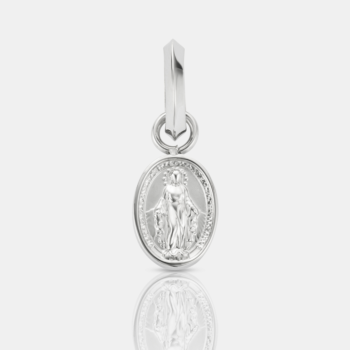 Virgen María Mini (Plata)