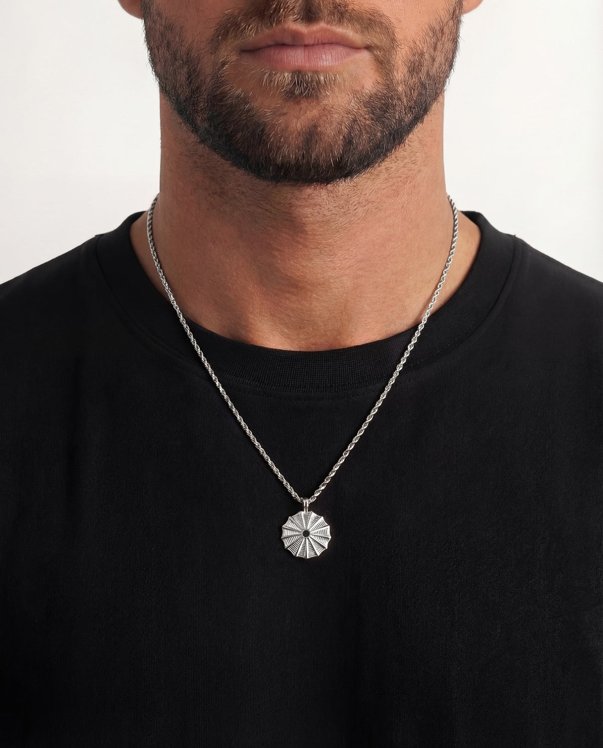 COLLAR SILK PLATA