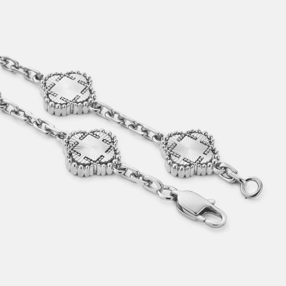 Pulsera de Trébol (Plata)