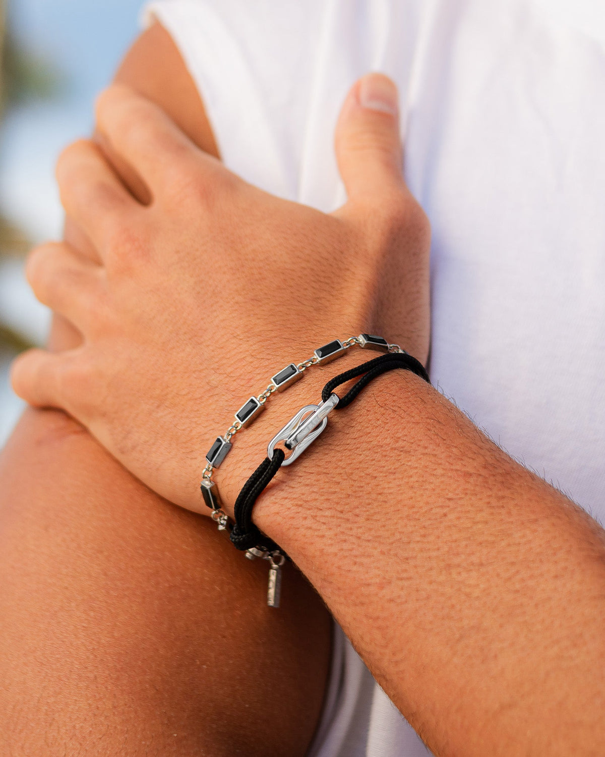 PULSERA ATLANTIS PLATA