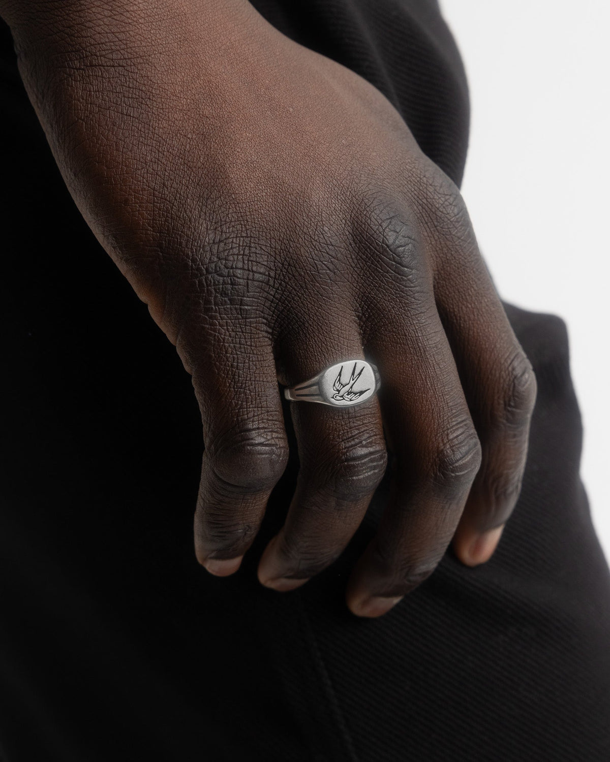 ANILLO SWALLOW PLATA