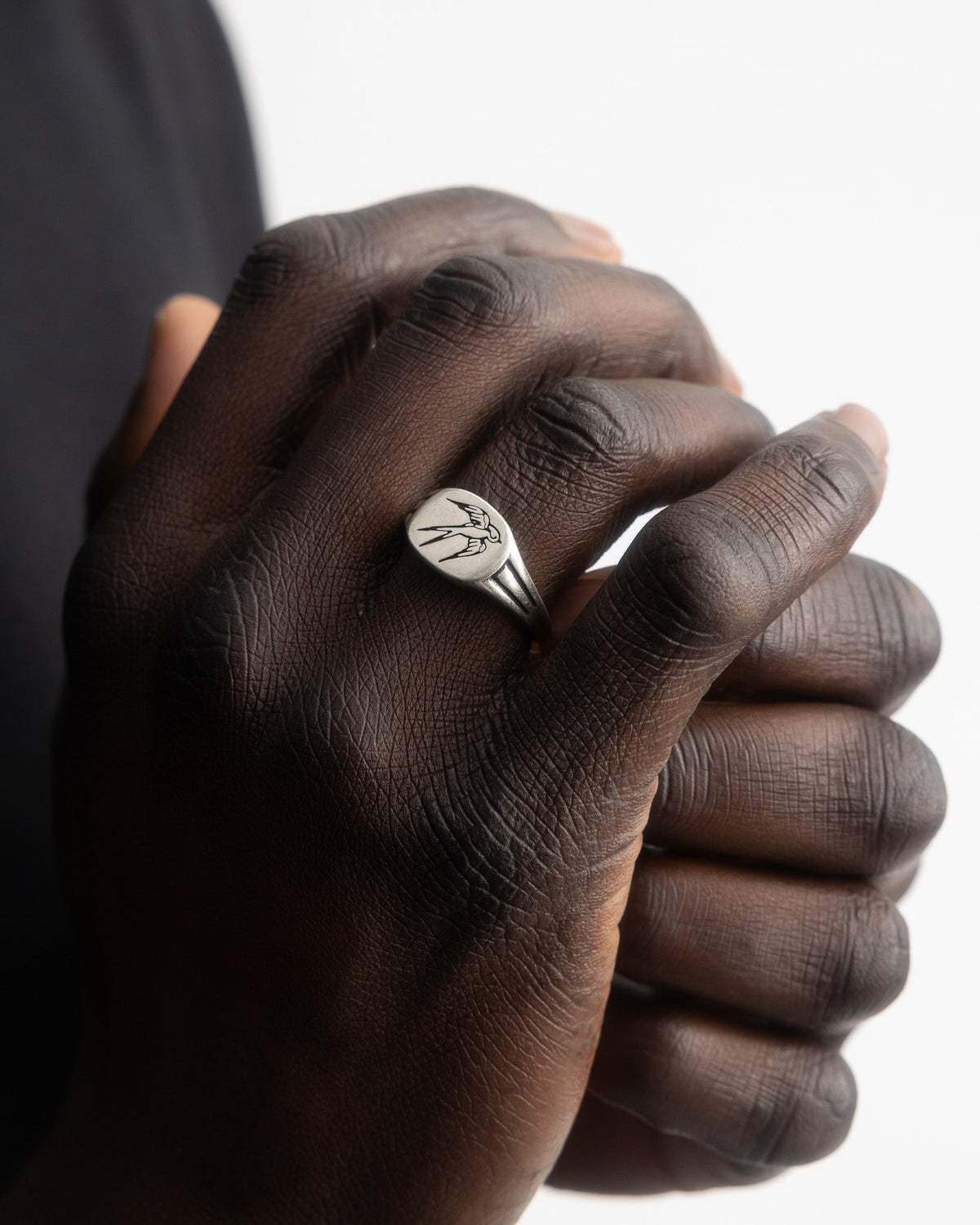 ANILLO SWALLOW PLATA