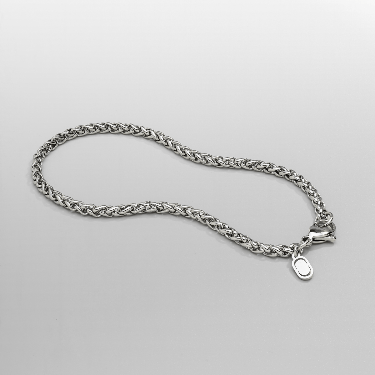 Pulsera de Trigo (Plata) 5mm